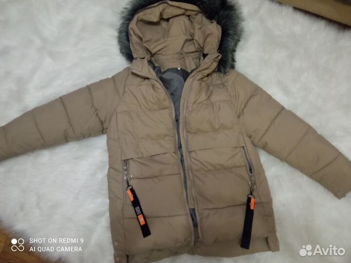Куртка зимняя для девочки 146 152
