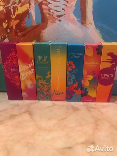 Bali Bliss Sunshine Kiss avon раритет снятости