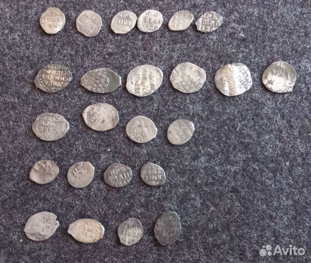 Монеты чешуя