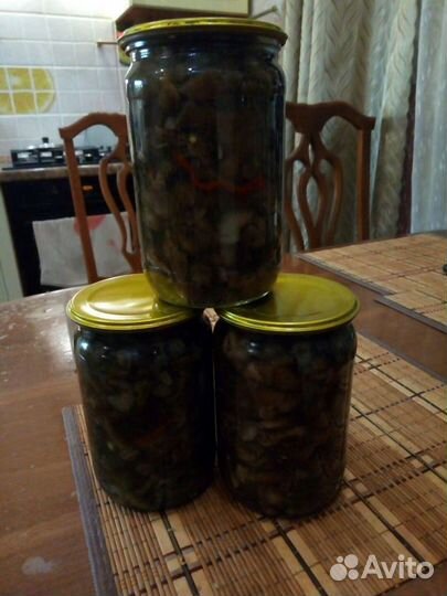 Грибы опята маринованные