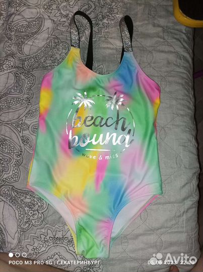 Купальник для девочки 128-130-140