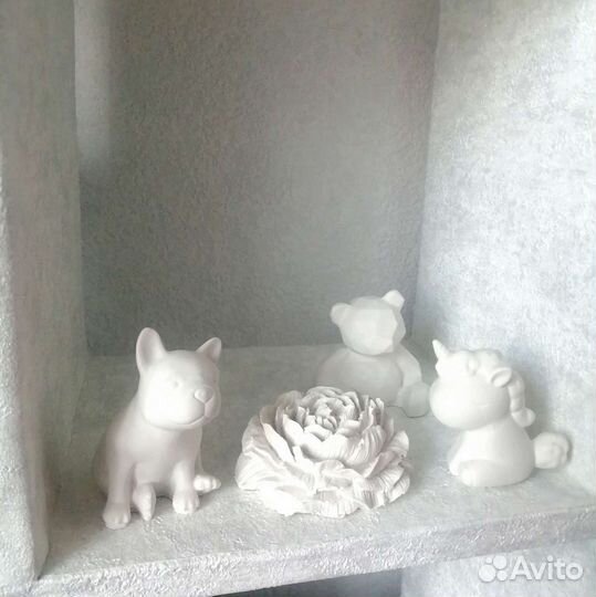 Гипсовые фигурки для росписи, детского творчества