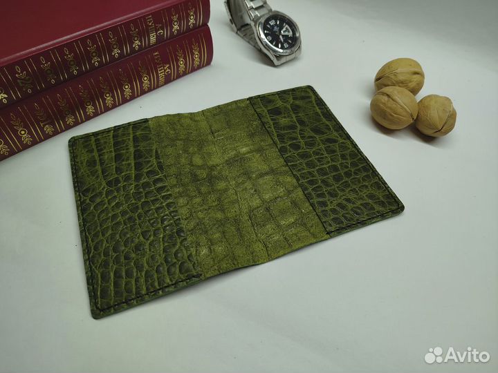 Обложка на паспорт из натуральной кожи