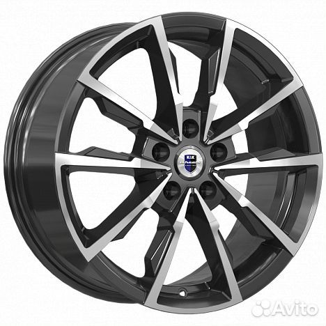 K&K Меренге : 7.5x17 5*120 Et:45 Dia:72.6 алмаз чёрный