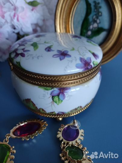 Шкатулка Эдме Самсон Франция раритет