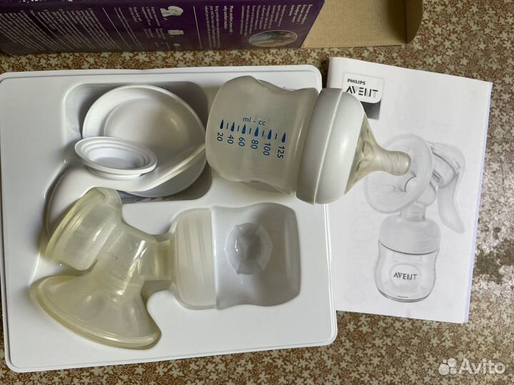 Молокоотсос avent ручной
