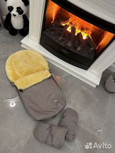 Mansita овчинный конверт в коляску