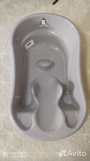 Ванночка для купания со встроенной горкой