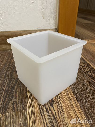 Силиконовый молд куб 10 см