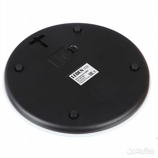 Весы кухонные электронные круглые