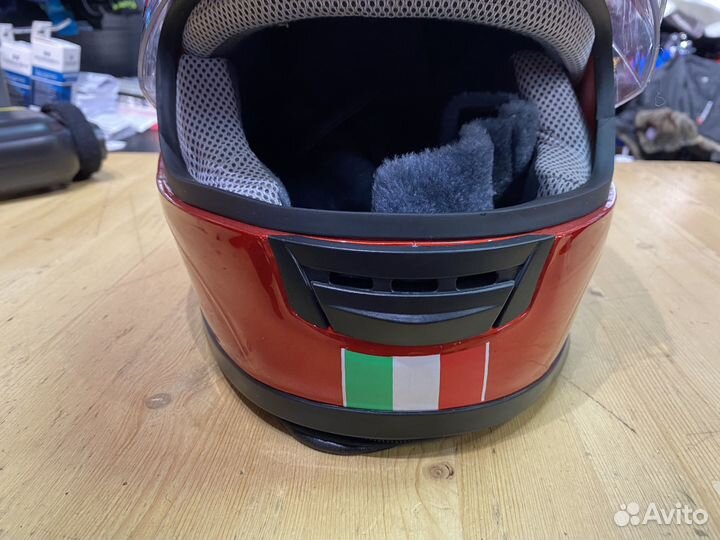 Мотошлем интеграл BYB 858 RED