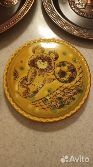 Настенные тарелки Владимир, М. Олимпийский СССР