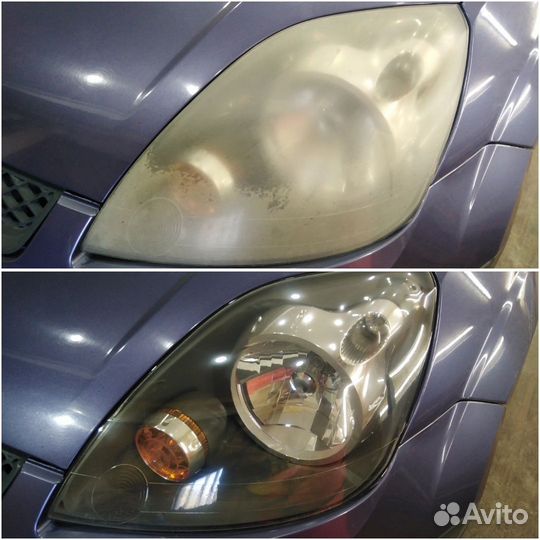 Полировка фар