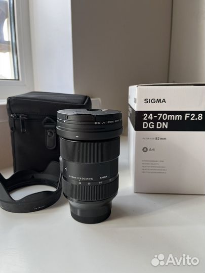 Объектив sigma 24-70mm f2.8 dg dn art Sony