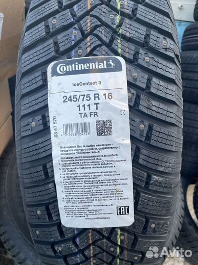 Continental IceContact 3 245/75 R16 111T
