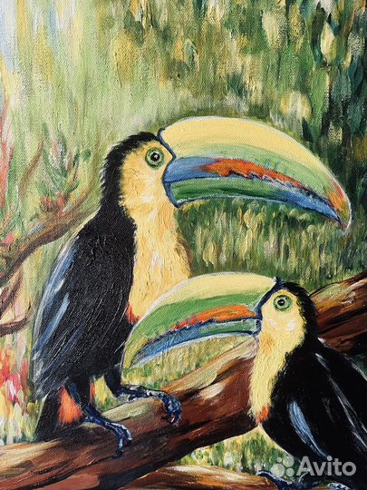 Картина маслом на холсте новая