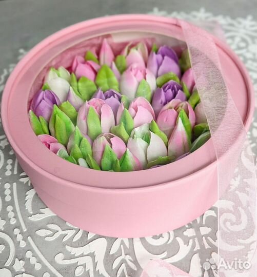 Подарок из зефира