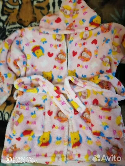 Детский махровый халат