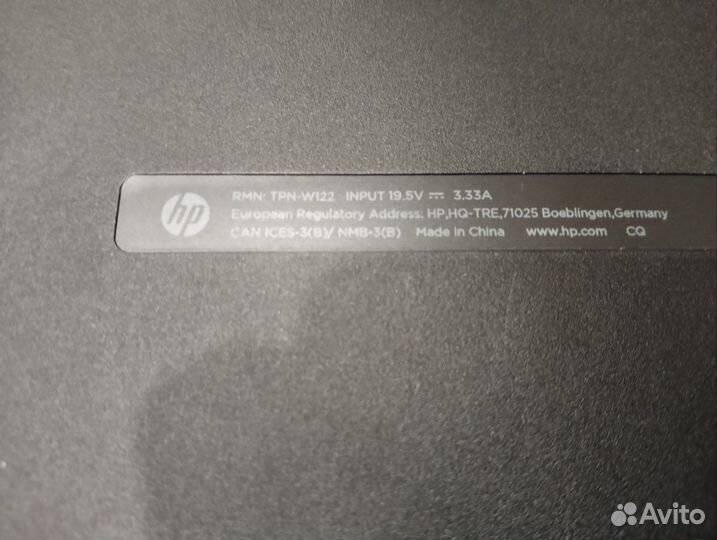 Ноутбук HP