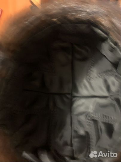 Берет женский зимний норковый