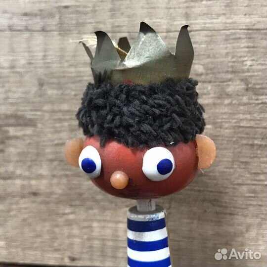 Советская Ёлочная Игрушка Матрос Африканец Моряк