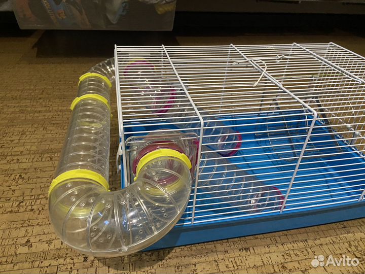Клетка для грызунов Paula с туннелями