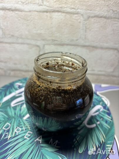 Скраб из кофейного жмыха