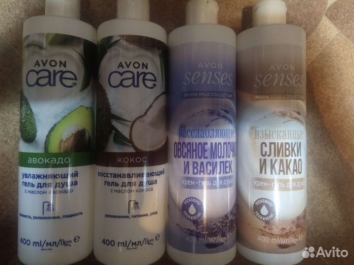 Гели Эйвон 500мл, читаем описание