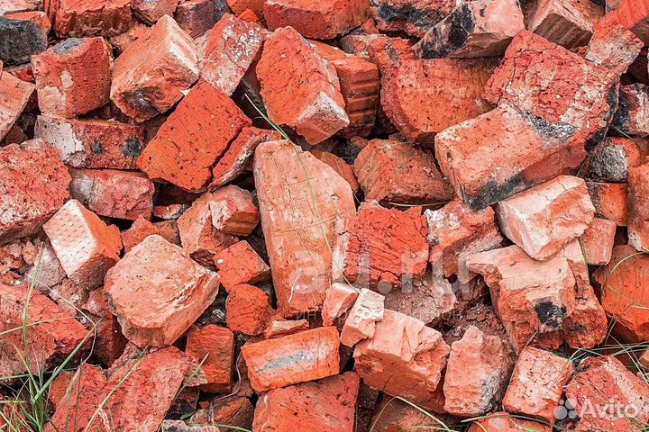 Дробленый кирпич бой кирпича