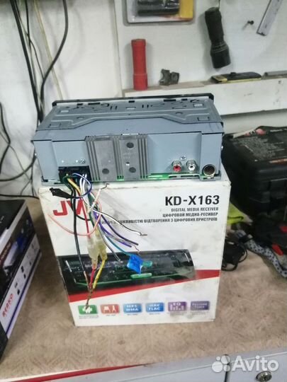 Магнитола jvc kd-x163