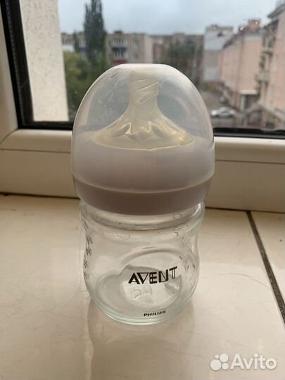Бутылочка avent стекло