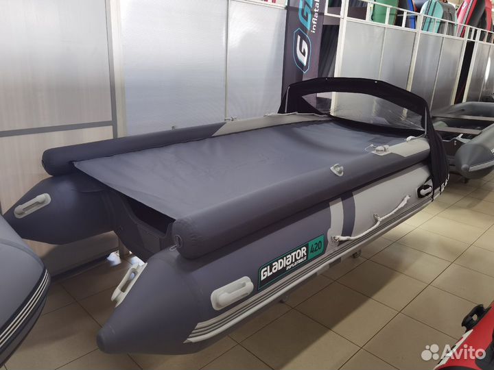 Лодка пвх gladiator E420X