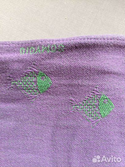 Слинг шарф didymos рыбки xS, 310 см длина