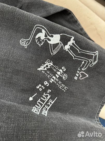 Джинсовая рубашка