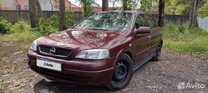 Opel Astra 1.6 МТ, 2004, 360 000 км