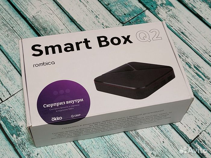 Новая 4K Smart-TV приставка Rombica Smart Box Q2