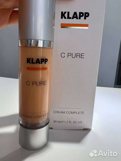 Витаминный крем C pure Klapp