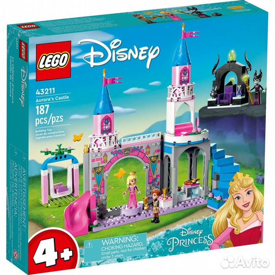 Lego 43211 Disney Princess Замок Авроры