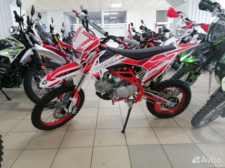 Питбайк Rockot HI-tech 140 Forsage (эл.ст., 17/14)