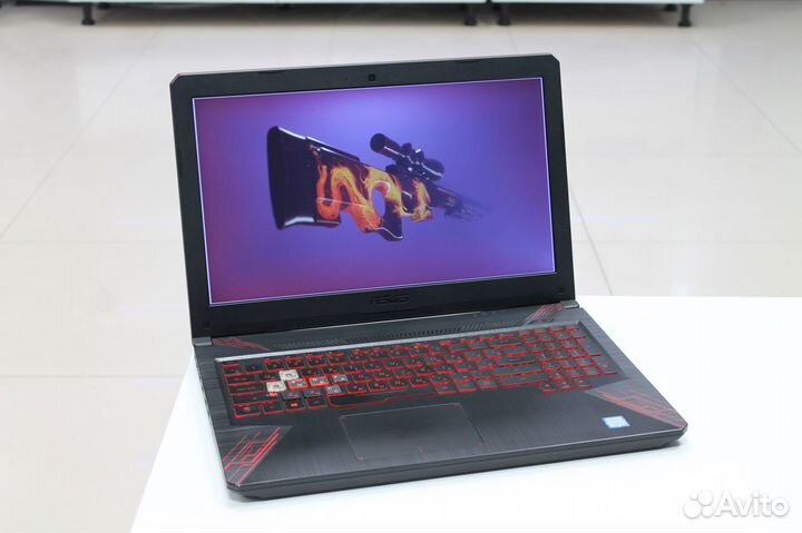 Игровой бюджетный ноутбук Asus / GTX1050/ гарантия
