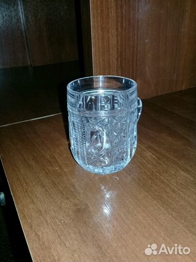 Кружка хрустальная