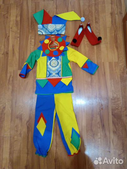 Костюм Петрушки на прокат