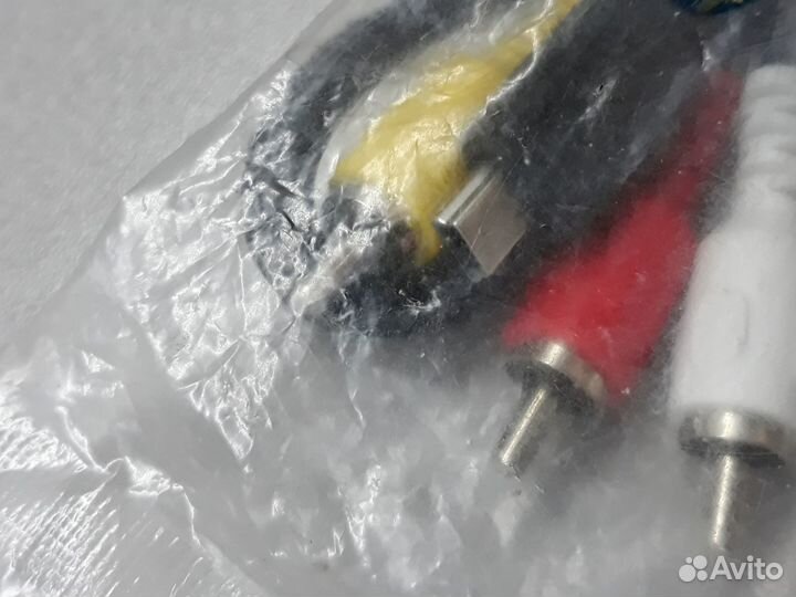 Кабель miniUSB - 3x RCA для фото и видео техники