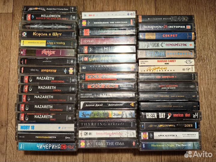 Аудиокассеты лицензионные