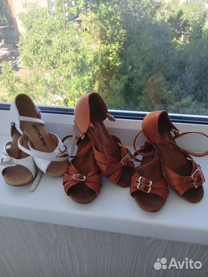 Туфли для бальных танцев, б/у