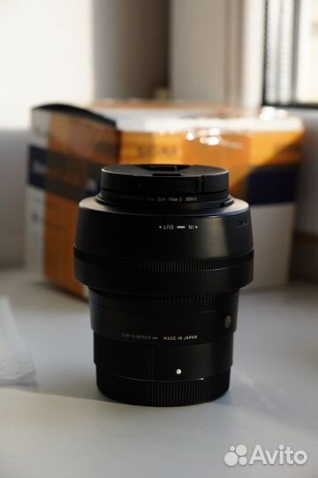 Sigma 30mm f 1 4 sony e + slim soft flirer 1