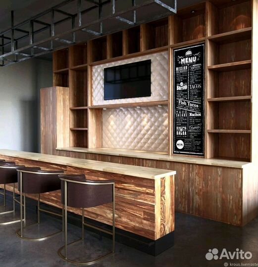 Барная стойка для кофейни