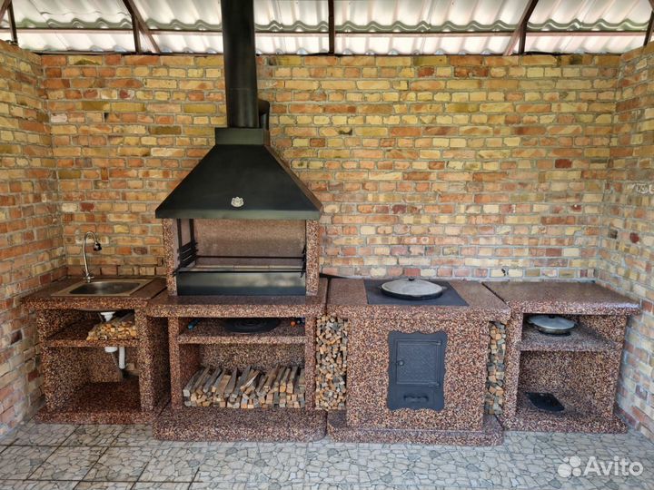 Печи барбекю, гриль, тандыр