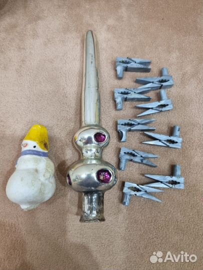 Елочные игрушки СССР