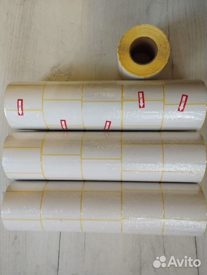 Термоэтикетка, 75/120, 58/40 для маркетплейсов